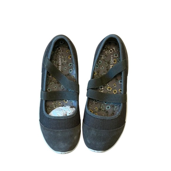 Lands' End Shoes Women's 6.5 D Mary Jane Green - Picture 2 of 7